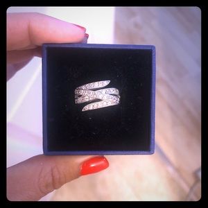 Beautiful ring,silver.